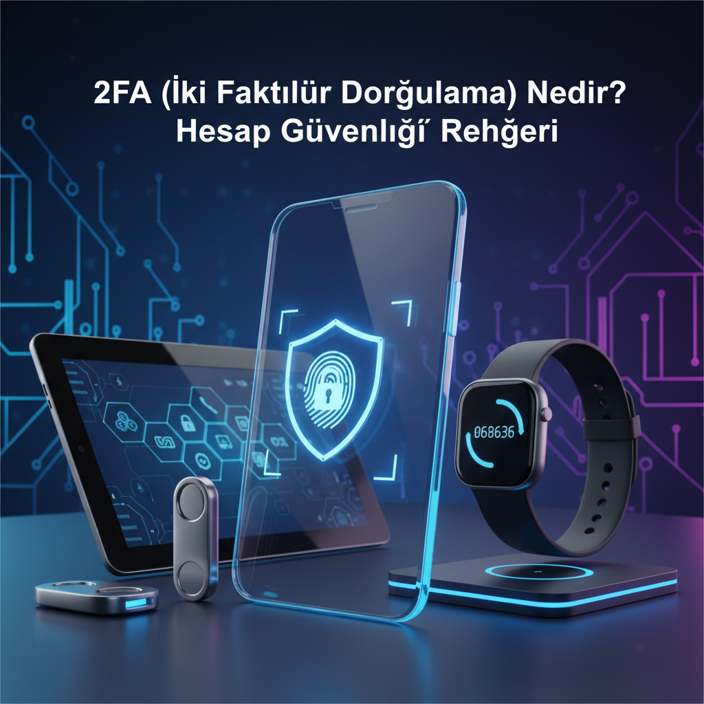 2FA (İki Faktörlü Doğrulama) Nedir? Hesap Güvenliği Rehberi