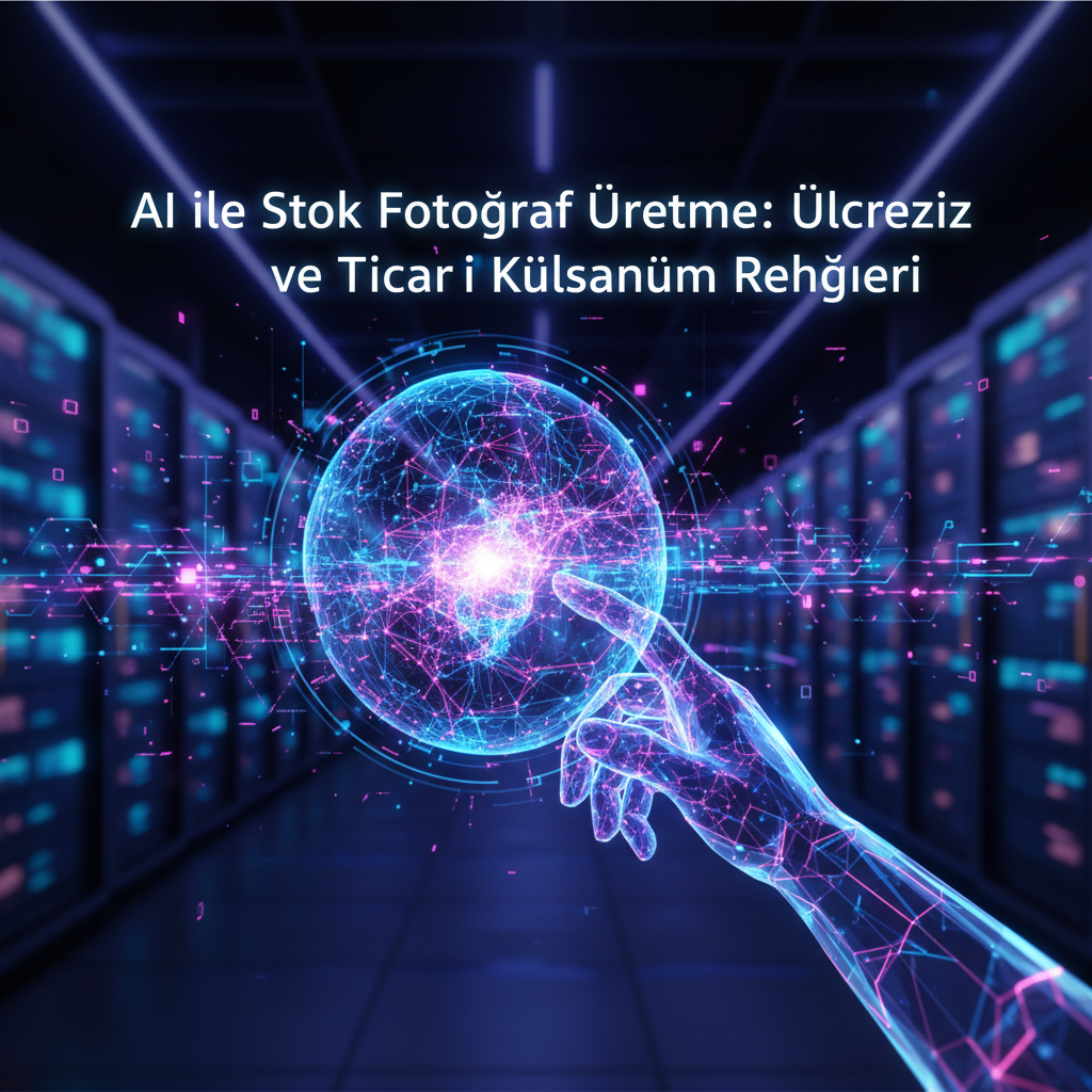 AI ile Stok Fotoğraf Üretme: Ücretsiz ve Ticari Kullanım Rehberi