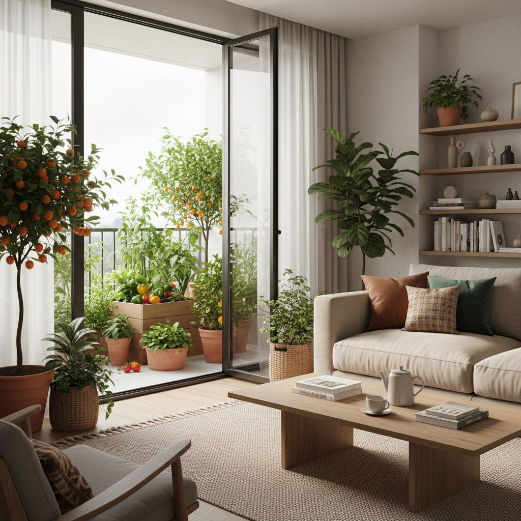 Apartman Bahçeciliği: Balkonda Sebze ve Meyve Yetiştirme