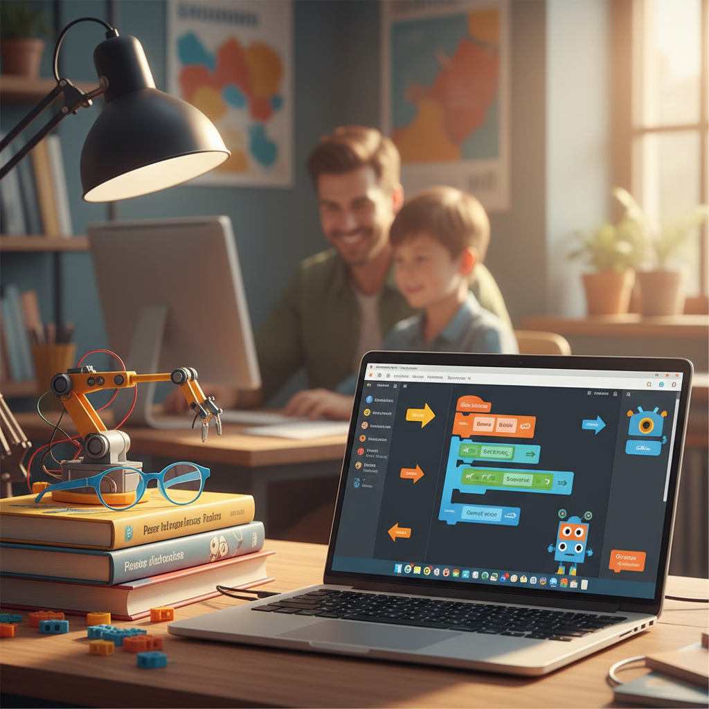 Çocuklara Kodlama Öğretme: Scratch, Code.org ve Robotik Eğitim