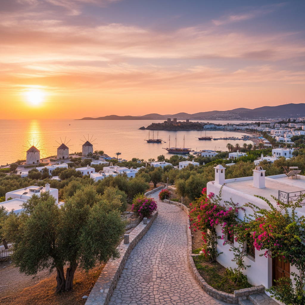 Ege Sahilleri Gezi Rehberi: Çeşme, Alaçatı ve Bodrum Rotası