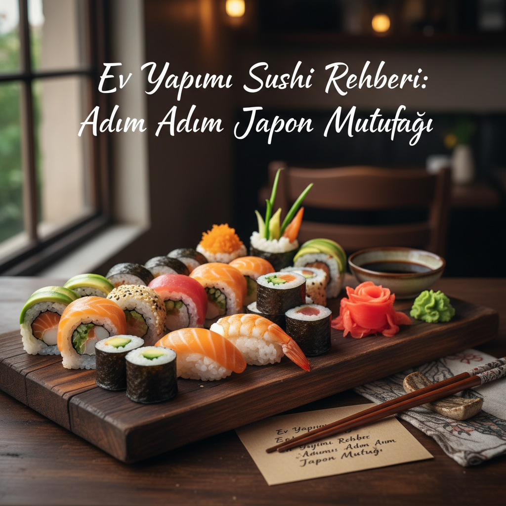 Ev Yapımı Sushi Rehberi: Adım Adım Japon Mutfağı