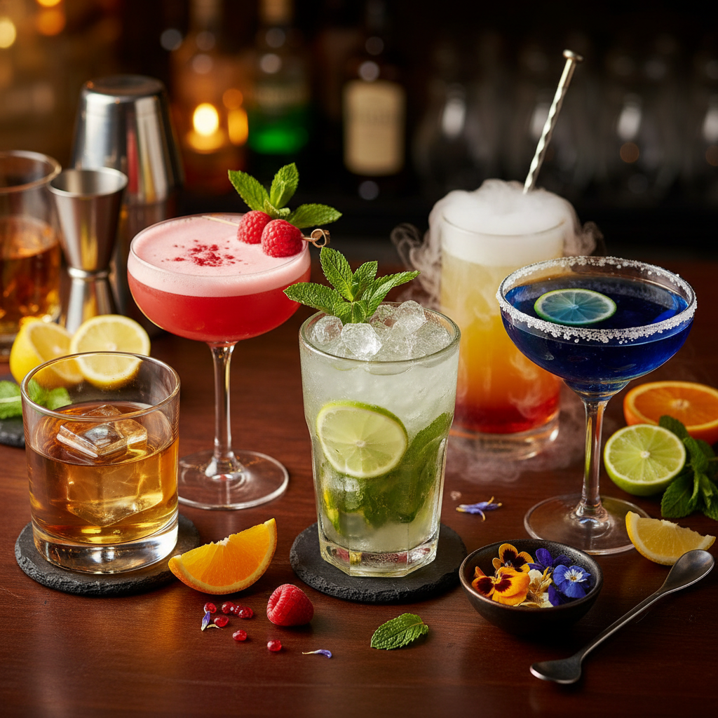 Evde Cocktail Tarifleri: Klasik ve Modern Karışımlar