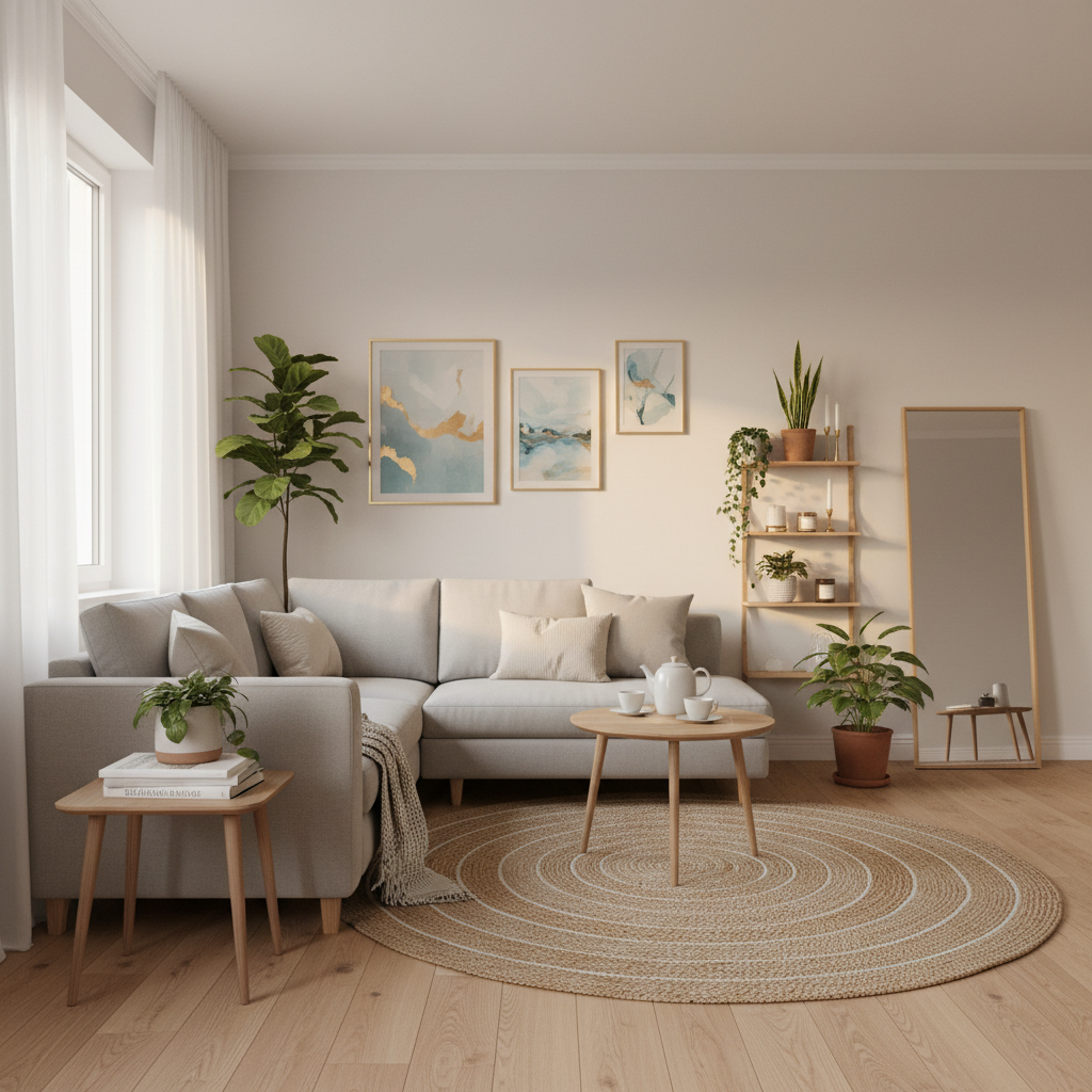 Küçük Salon Dekorasyonu: 15 m² Alanı Geniş Gösterme İpuçları