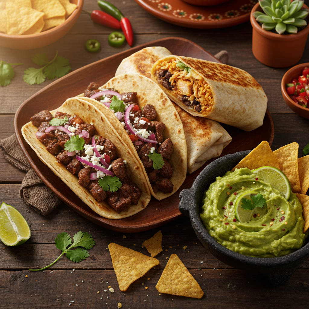 Meksika Mutfağı: Taco, Burrito ve Guacamole Tarifleri