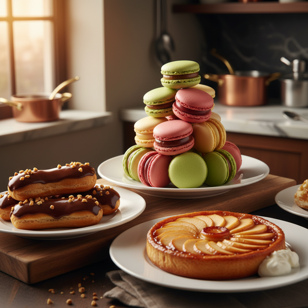 Profesyonel Pastacılık: Macaron, Eclair ve Klasik Tatlılar