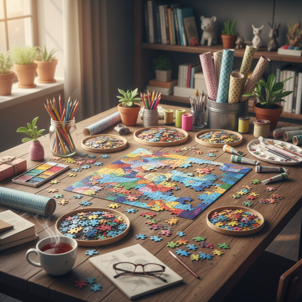 Puzzle ve Yapboz Rehberi: 1000+ Parça İçin İpuçları ve Öneriler