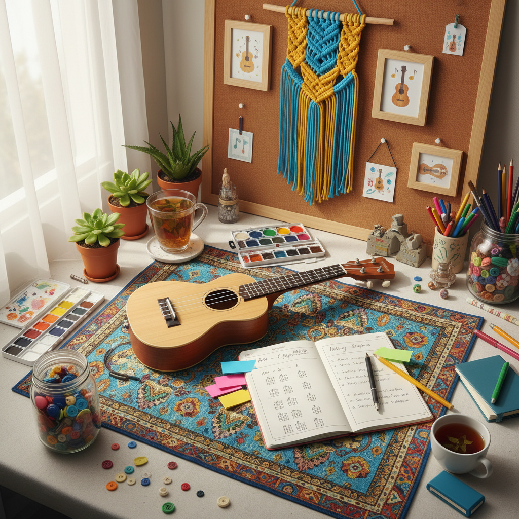 Ukulele Öğrenme: Pratik Akorlar ve Kolay Şarkılar