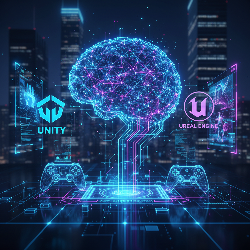 Yapay Zeka ile Oyun Geliştirme: Unity ve Unreal Engine AI Araçları